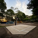 Dominator Pro 72″ Adjustable Basketball Hoop – Perforated Aluminium Backboard