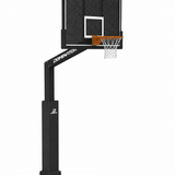 Dominator 72" Fixed Height Basketball Hoop - Perforated Aluminium Backboard