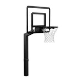 Dominator poolside basketball hoop in black