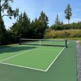 Pro Max Semi Permanent Rollaway Pickleball Net (Retractable Wheels)