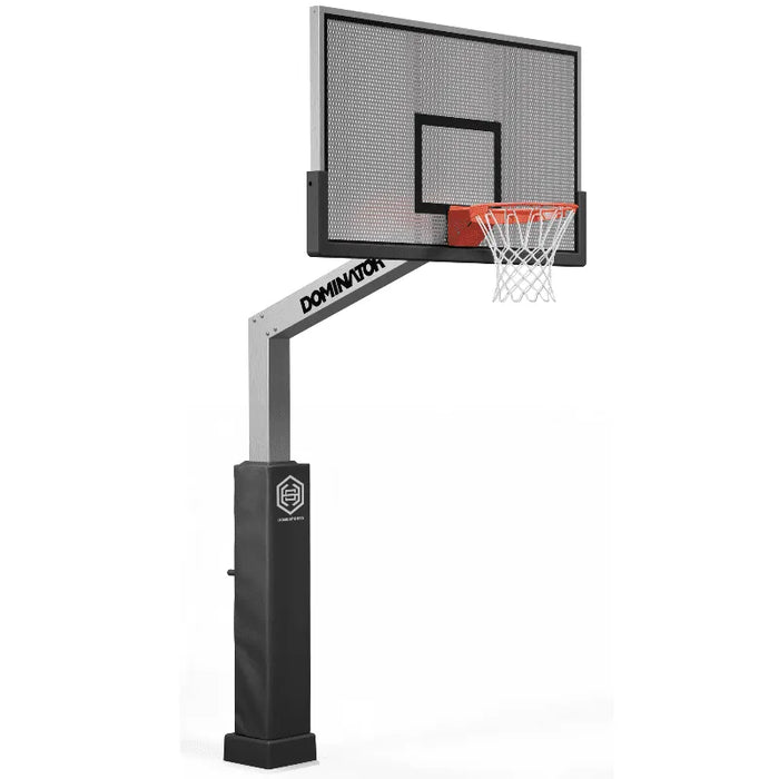 Dominator Pro 72″ Adjustable Basketball Hoop – Perforated Aluminium Backboard