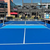 Pro Max Semi Permanent Rollaway Pickleball Net (Retractable Wheels)